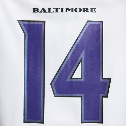 Men's Baltimore Ravens Kyle Hamilton Nike White Game Jersey
