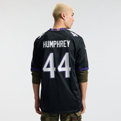 Men's Baltimore Ravens Marlon Humphrey Nike Black Alternate Game Jersey