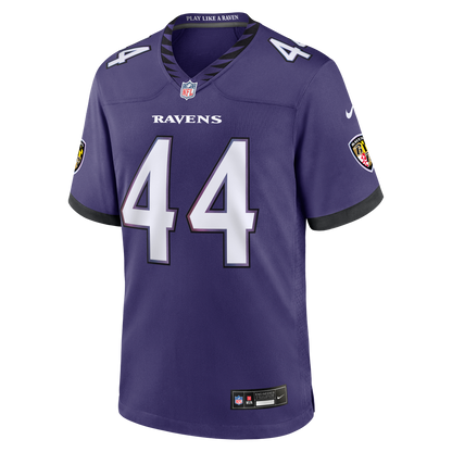 Men's Baltimore Ravens Marlon Humphrey Nike Purple Team Game Jersey