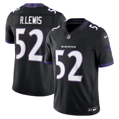 Men's Baltimore Ravens Ray Lewis Nike Black Alternate Vapor F.U.S.E. Stitched Retired Player Limited Jersey