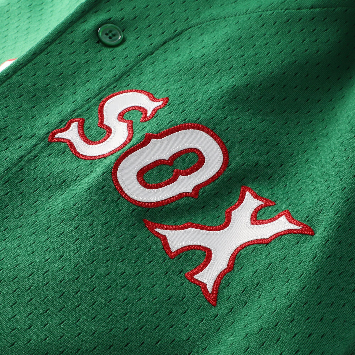 Men's Boston Red Sox David Ortiz Mitchell & Ness Kelly Green Cooperstown Collection Mesh Batting Practice Jersey