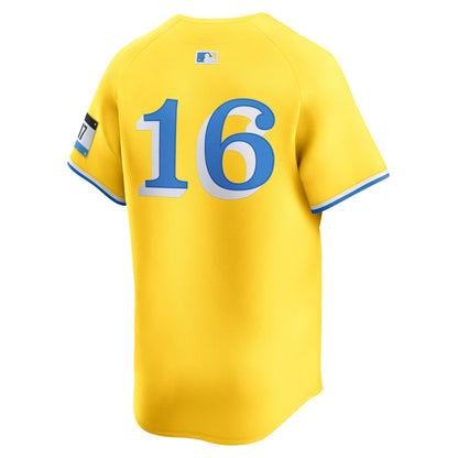 Men's Boston Red Sox Jarren Duran Nike Gold Alternate Limited Jersey