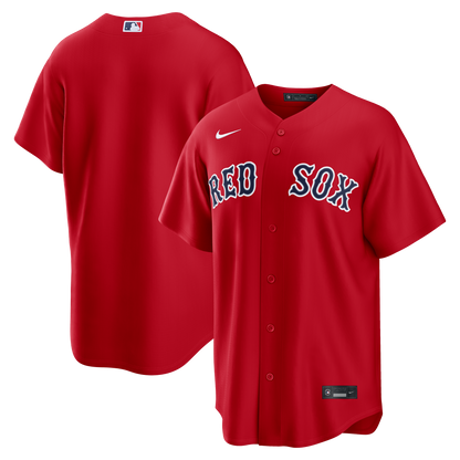 Men's Boston Red Sox Nike Red Alternate Replica Jersey