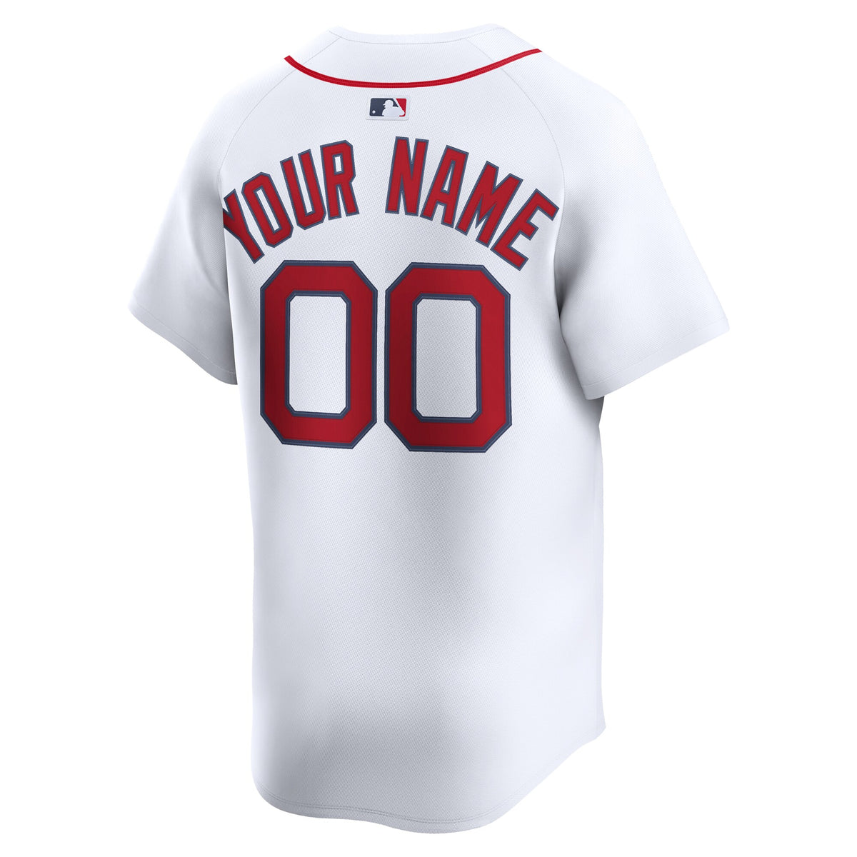 Men's Boston Red Sox Nike White Home Limited Custom Jersey