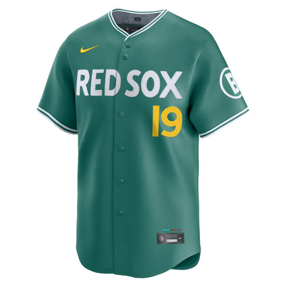 Men's Boston Red Sox Roman Anthony Nike Green City Connect Limited Jersey
