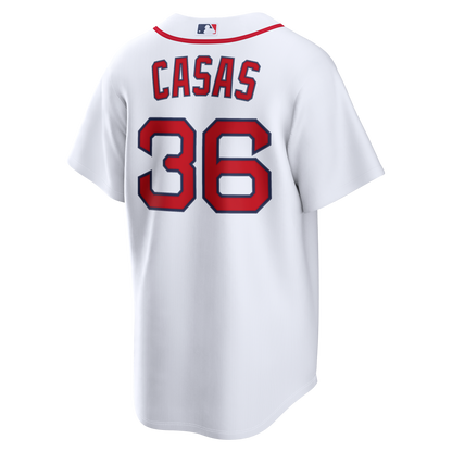 Men's Boston Red Sox Triston Casas Nike White Home Replica Jersey