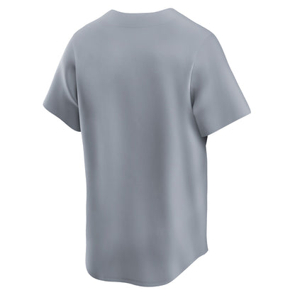 Men's Brooklyn Dodgers Nike Gray Cooperstown Collection Limited Jersey