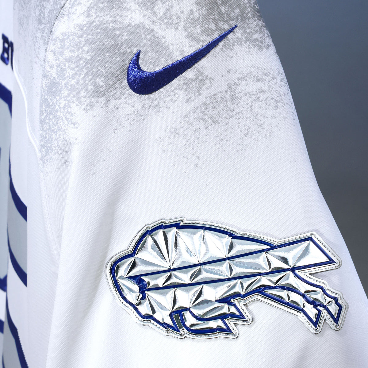 Men's Buffalo Bills Josh Allen Nike White 2025 Rivalries Collection Stitched Limited Jersey