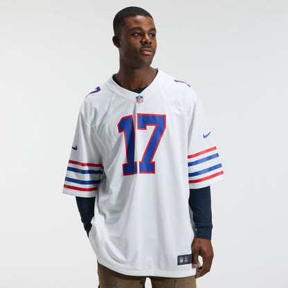 Men's Buffalo Bills Josh Allen Nike White Alternate Game Player Jersey