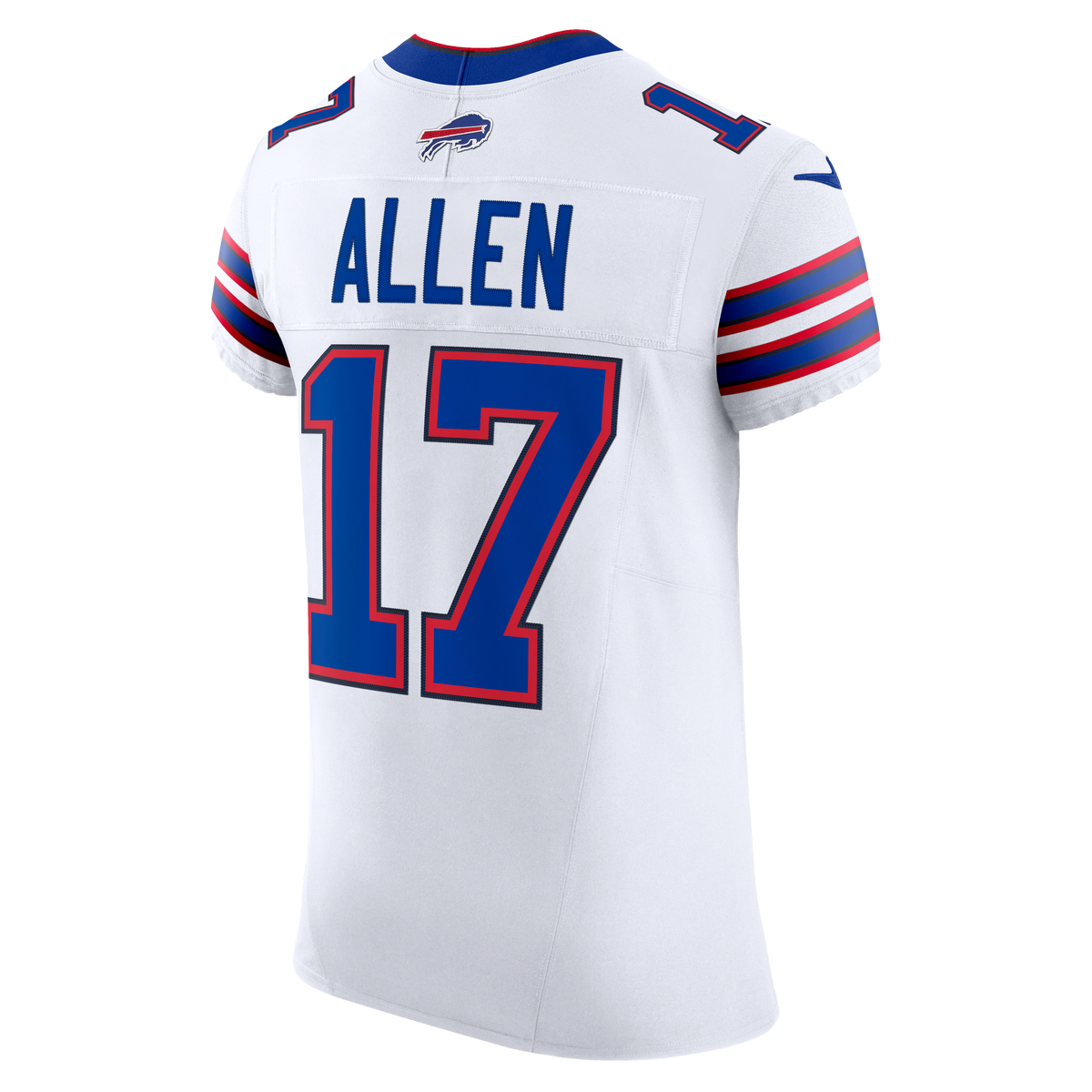 Men's Buffalo Bills Josh Allen Nike White Vapor F.U.S.E. Elite Jersey