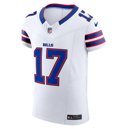 Men's Buffalo Bills Josh Allen Nike White Vapor F.U.S.E. Elite Jersey