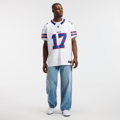 Men's Buffalo Bills Josh Allen Nike White Vapor F.U.S.E. Elite Jersey