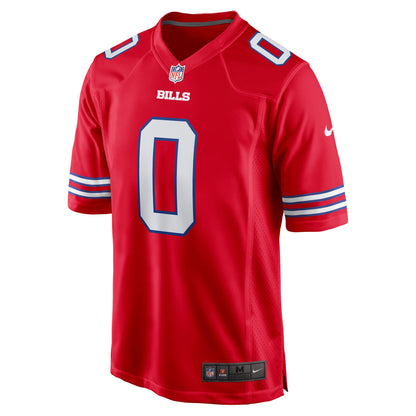 Men's Buffalo Bills Keon Coleman Nike Red Alternate Game Jersey