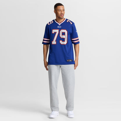 Men's Buffalo Bills Ruben Brown Nike Royal Game Retired Player Jersey