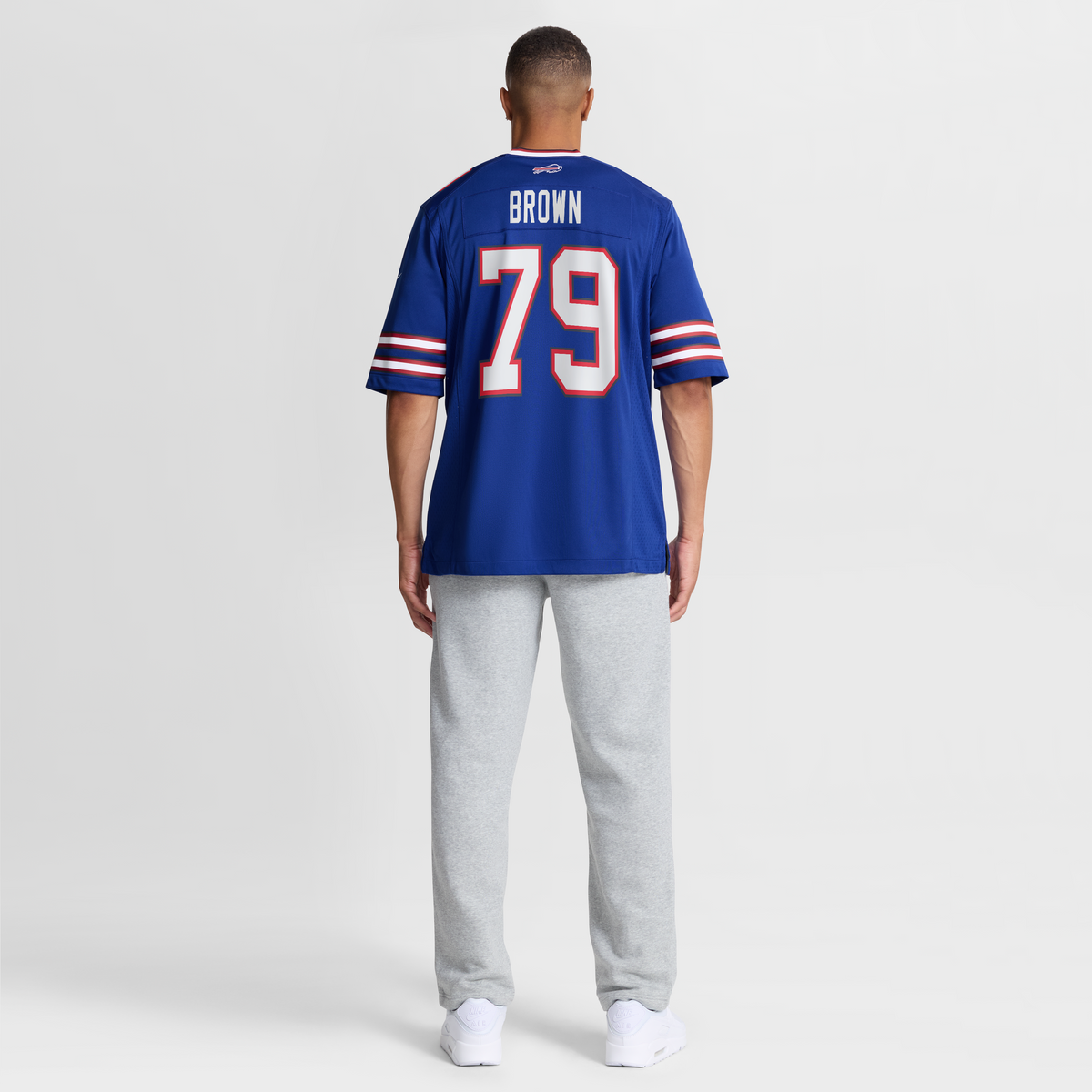 Men's Buffalo Bills Ruben Brown Nike Royal Game Retired Player Jersey