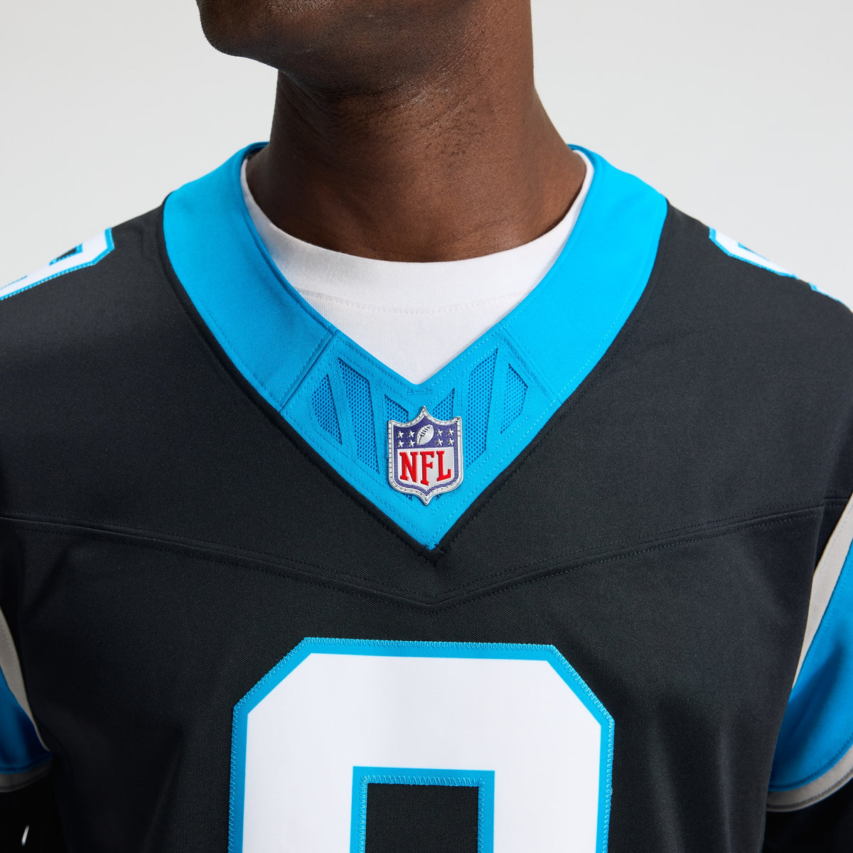 Men's Carolina Panthers Bryce Young Nike Black Team Vapor F.U.S.E. Stitched Limited Jersey