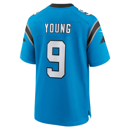 Men's Carolina Panthers Bryce Young Nike Blue Alternate Game Jersey
