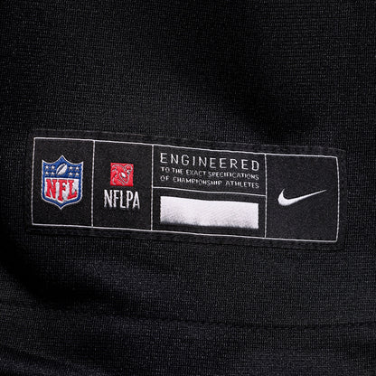 Men's Carolina Panthers Damarri Mathis Nike Black Team Game Jersey