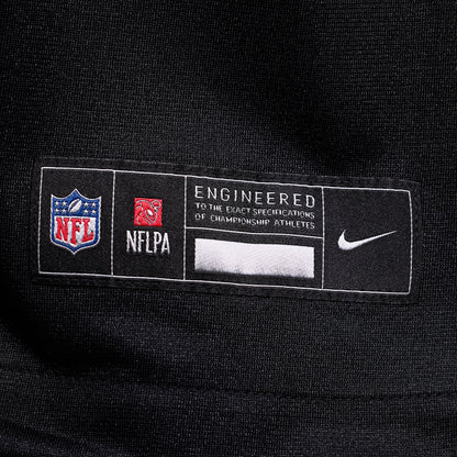 Men's Carolina Panthers David Moore Nike Black Game Jersey