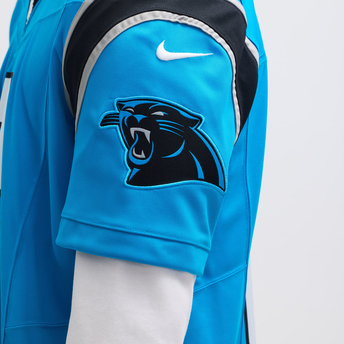 Men's Carolina Panthers Jaycee Horn Nike Blue Vapor F.U.S.E. Limited Jersey