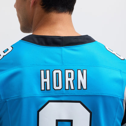 Men's Carolina Panthers Jaycee Horn Nike Blue Vapor F.U.S.E. Limited Jersey