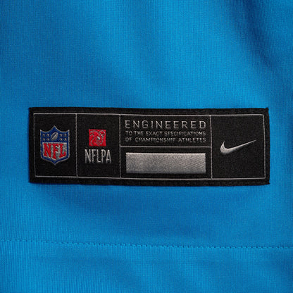 Men's Carolina Panthers Nike Blue Alternate Custom Game Jersey