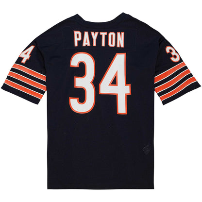 Men's Chicago Bears 1983 Walter Payton Mitchell & Ness Navy Authentic Throwback Retired Player Jersey