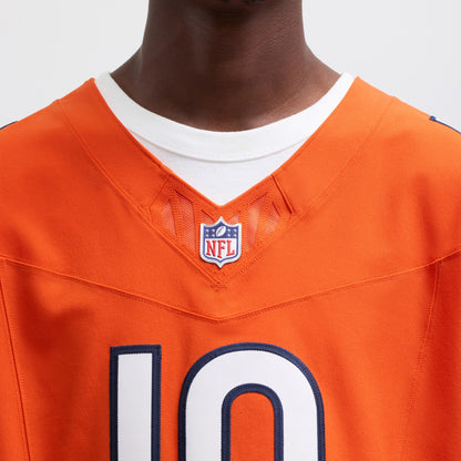 Men's Chicago Bears Caleb Williams Nike Orange Alternate Vapor F.U.S.E. Elite Jersey