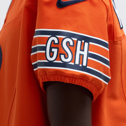 Men's Chicago Bears Caleb Williams Nike Orange Alternate Vapor F.U.S.E. Elite Jersey