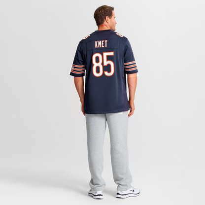 Men's Chicago Bears Cole Kmet Nike Navy Player Game Jersey