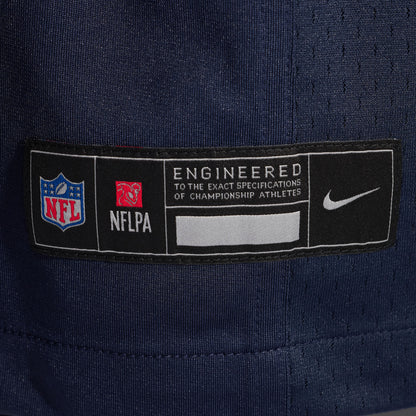 Men's Chicago Bears Darnell Wright Nike Navy Game Jersey