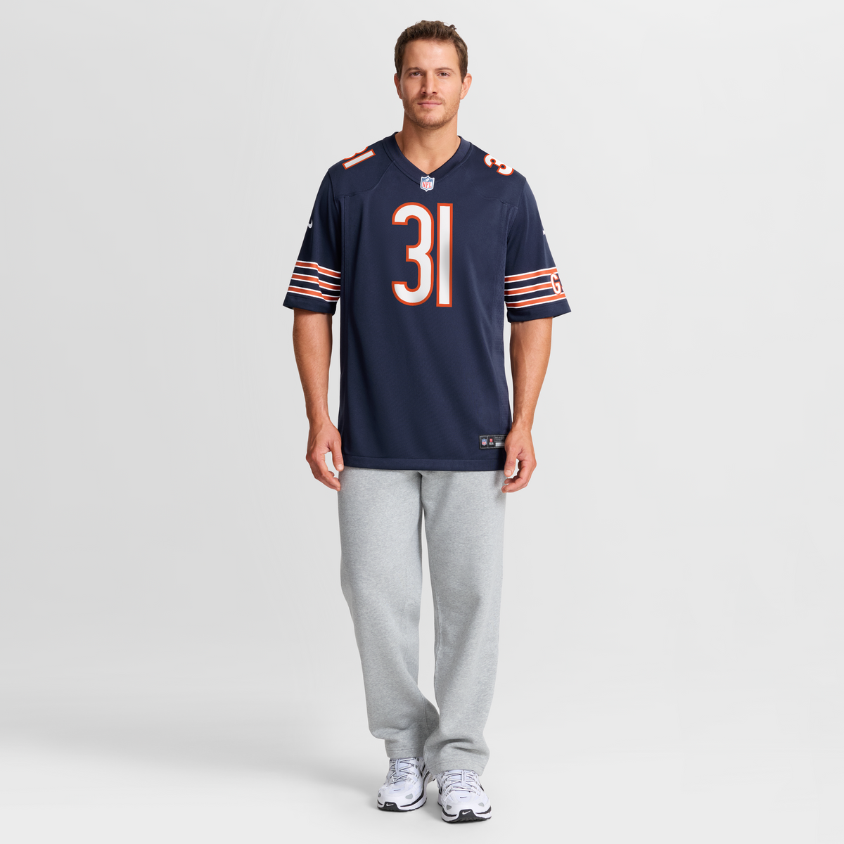 Men's Chicago Bears Dillon Thieneman Nike Navy 2026 NFL Draft First Round Pick No. 25 Team Game Jersey