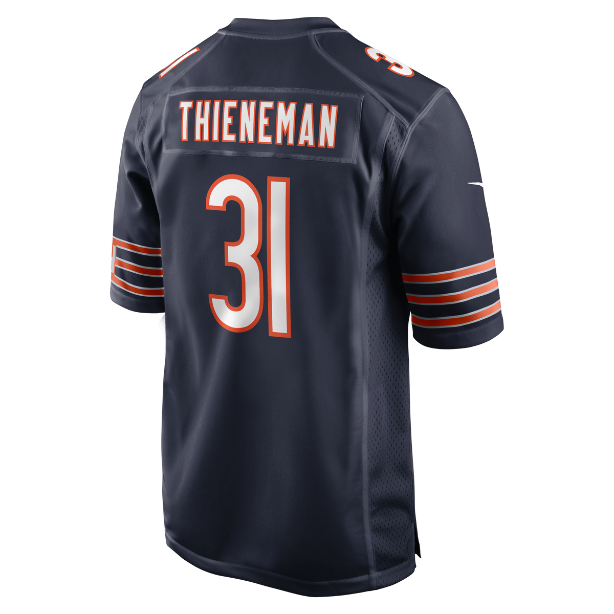 Men's Chicago Bears Dillon Thieneman Nike Navy 2026 NFL Draft First Round Pick No. 25 Team Game Jersey