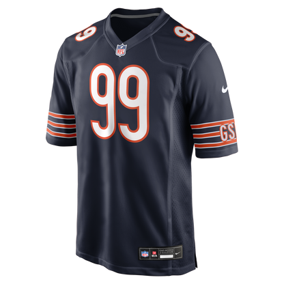 Men's Chicago Bears Gervon Dexter Sr. Nike Navy Game Jersey