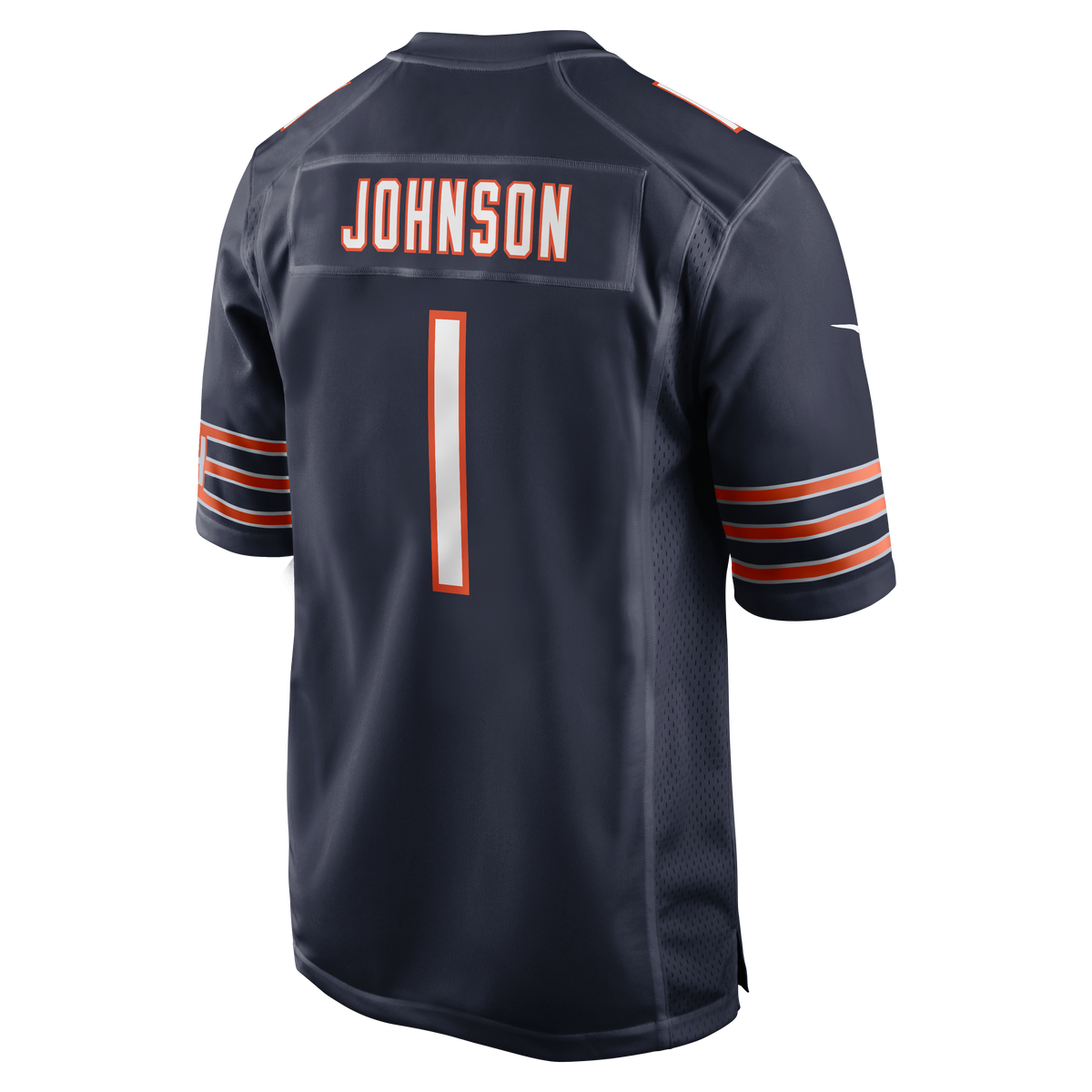 Men's Chicago Bears Jaylon Johnson Nike Navy Game Jersey