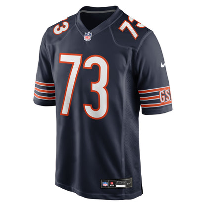 Men's Chicago Bears Jonah Jackson Nike Navy Team Game Jersey