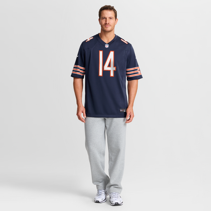 Men's Chicago Bears Kalif Raymond Nike Navy Team Game Jersey