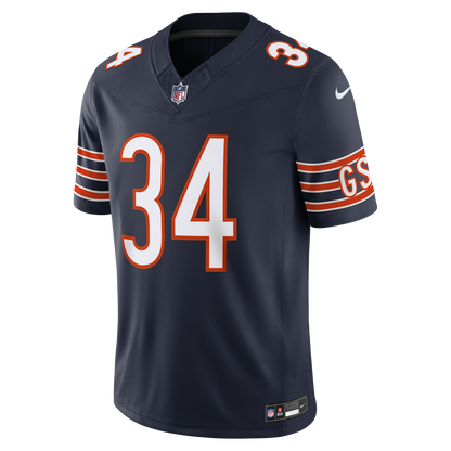Men's Chicago Bears Walter Payton Nike Navy Vapor F.U.S.E. Stitched Retired Limited Jersey