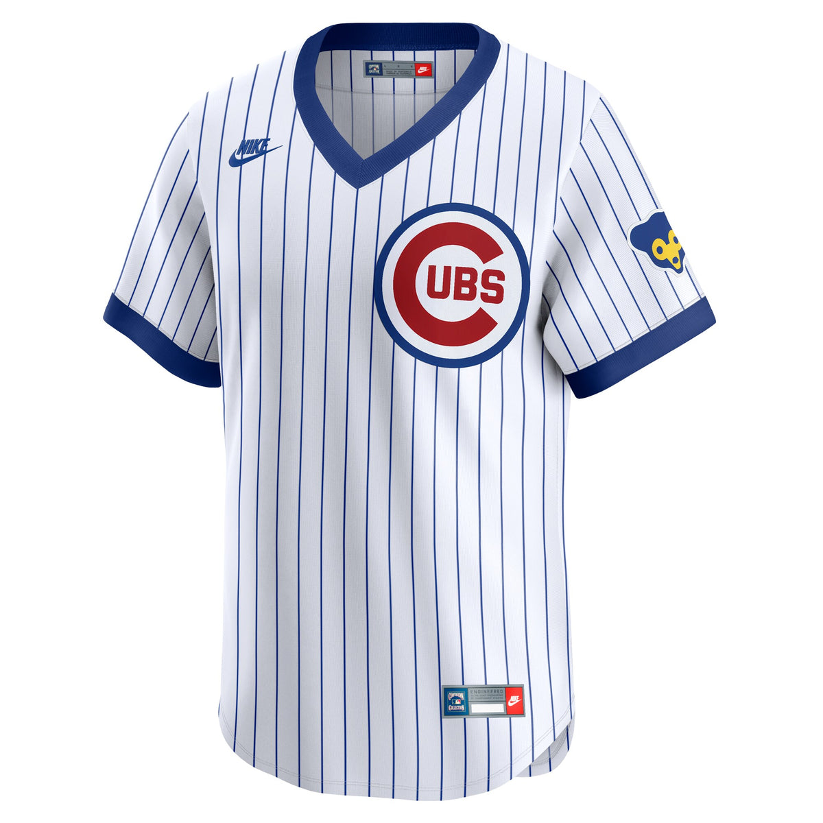 Men's Chicago Cubs Ryne Sandberg Nike White Throwback Cooperstown Collection Limited Jersey