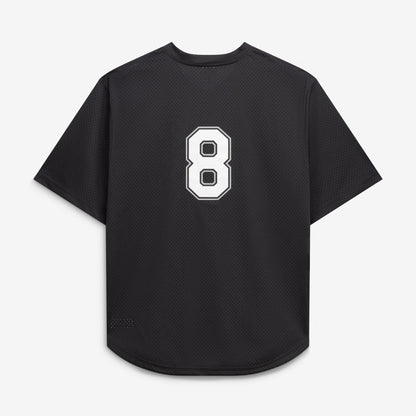 Men's Chicago White Sox Bo Jackson Mitchell & Ness Black Cooperstown Collection Big & Tall Mesh Batting Practice Jersey