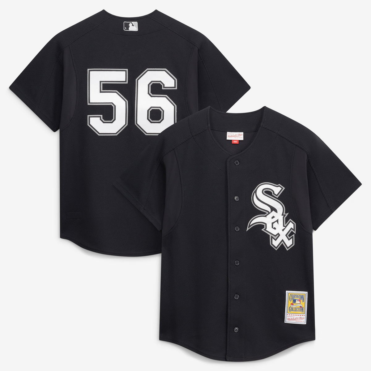 Men's Chicago White Sox Mark Buehrle Mitchell & Ness Black Authentic Batting Practice Jersey