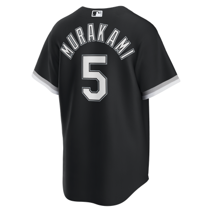 Men's Chicago White Sox Munetaka Murakami Nike Black Alternate Replica Jersey