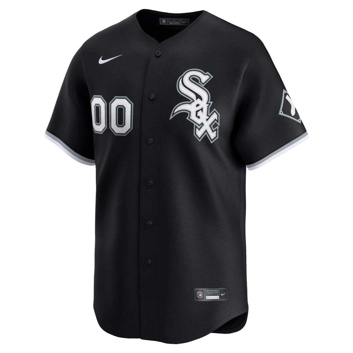 Men's Chicago White Sox Nike Black Alternate Limited Custom Jersey