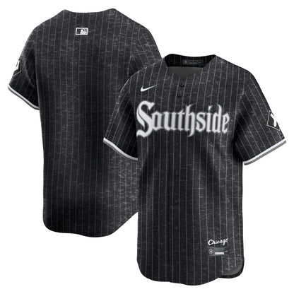 Men's Chicago White Sox Nike Black City Connect Limited Jersey