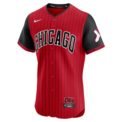 Men's Chicago White Sox Nike Red/Black 2025 City Connect Elite Jersey