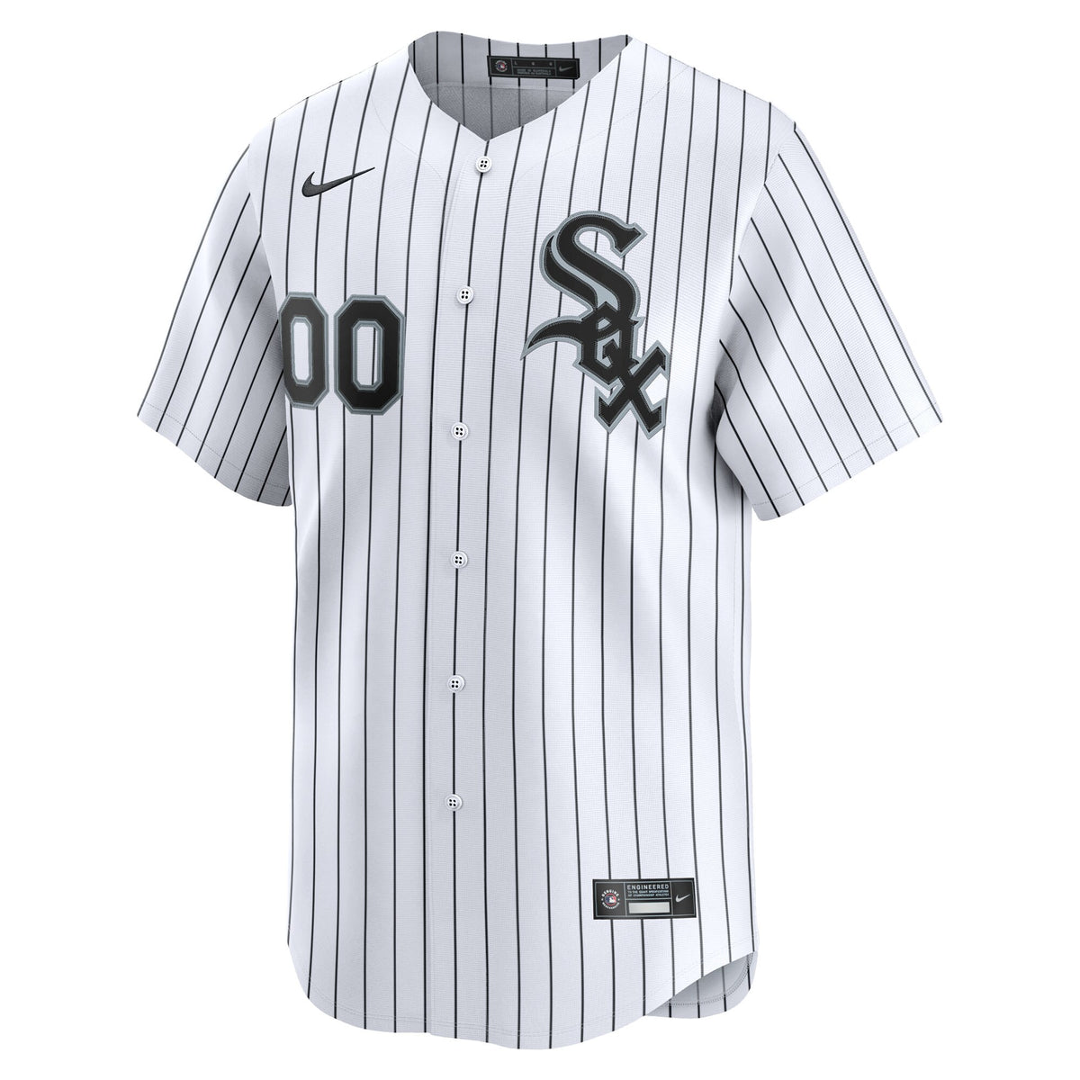 Men's Chicago White Sox Nike White Home Limited Pick-A-Player Retired Roster Jersey