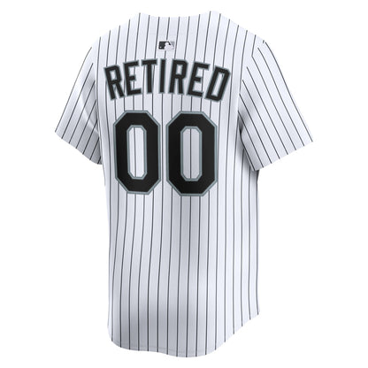 Men's Chicago White Sox Nike White Home Limited Pick-A-Player Retired Roster Jersey