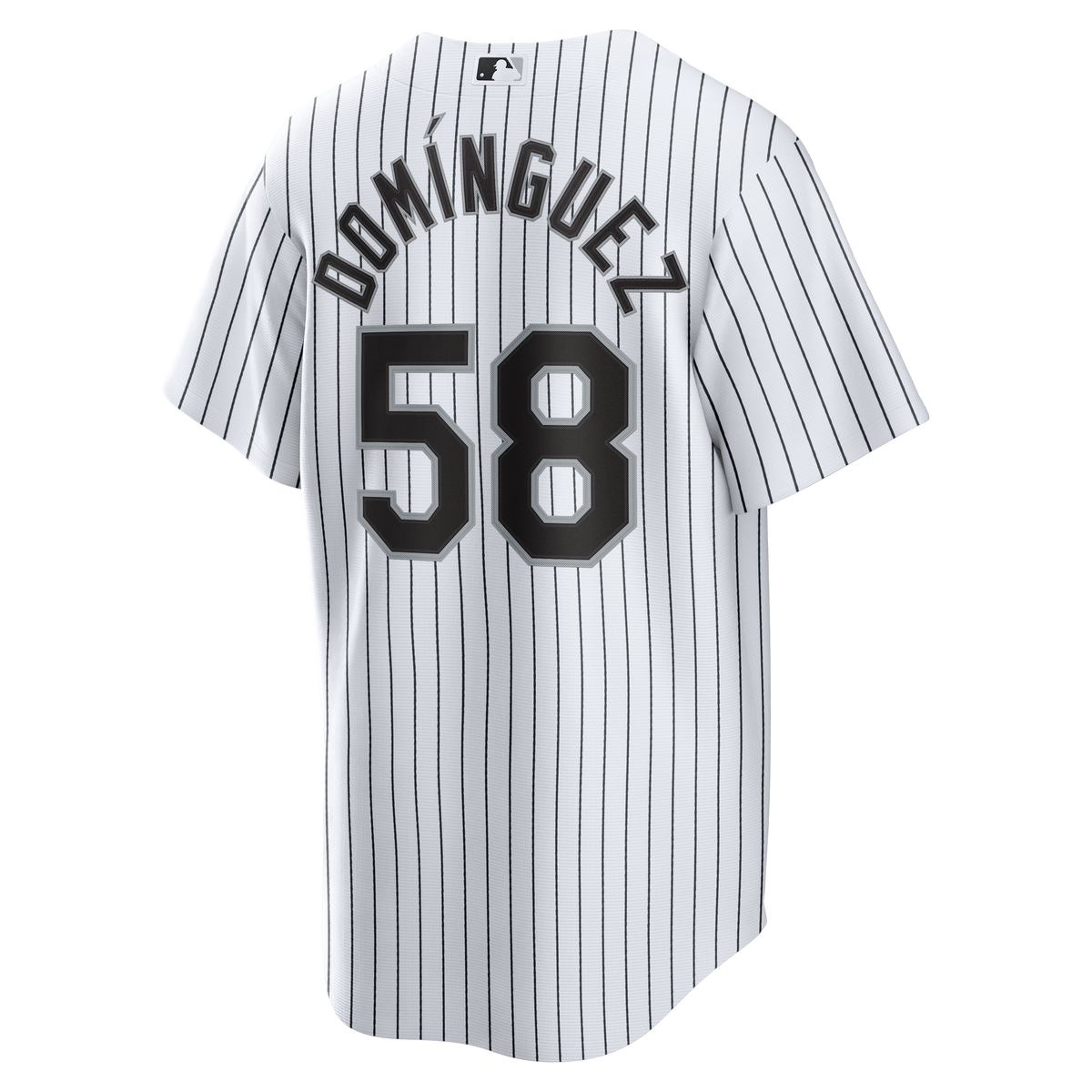 Men's Chicago White Sox Seranthony Domí­nguez Nike White Home Replica Jersey