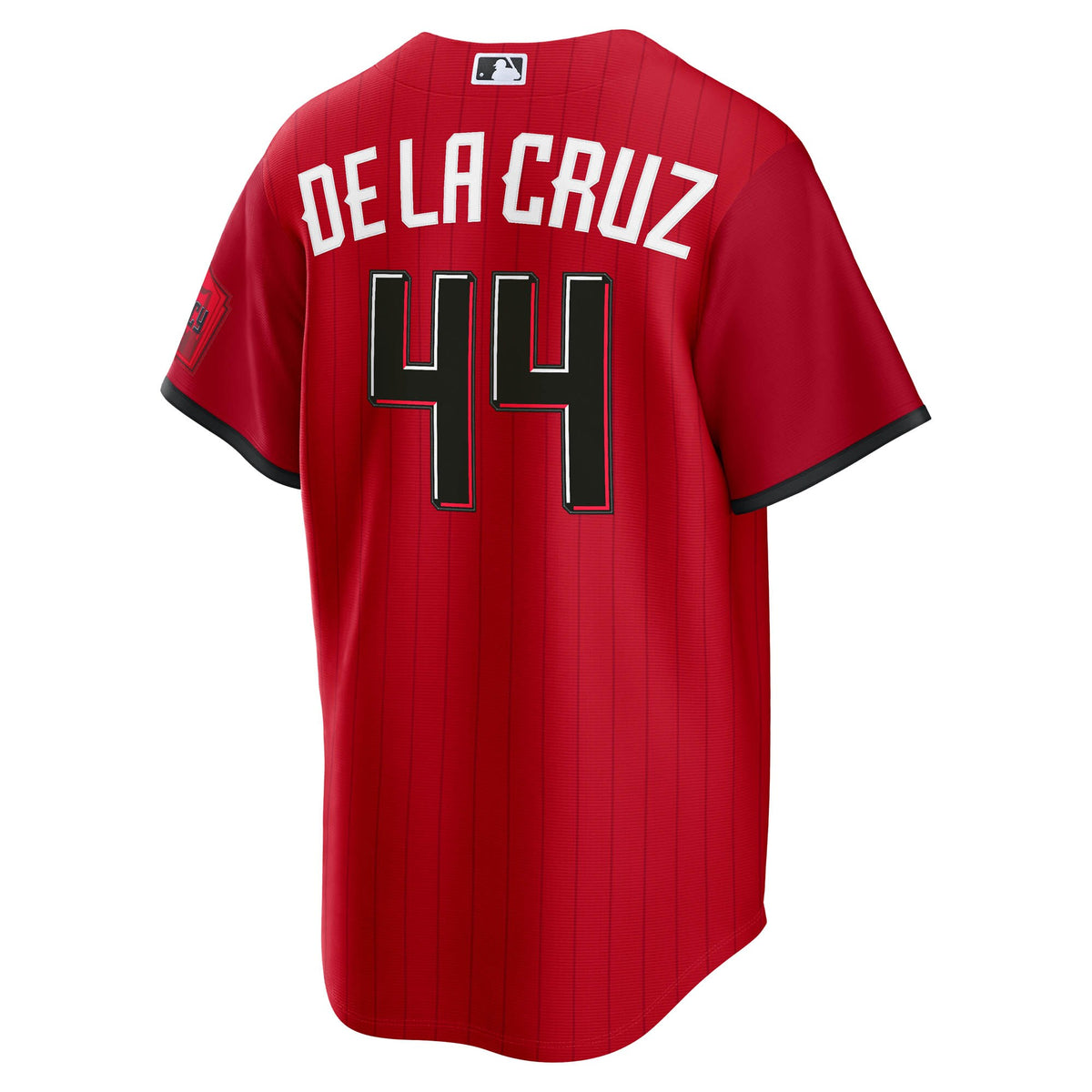 Men's Cincinnati Reds Elly De La Cruz Nike Red 2026 City Connect Stadium Jersey