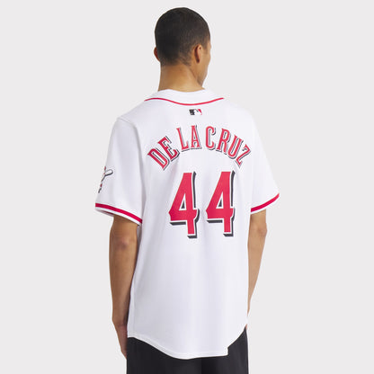 Men's Cincinnati Reds Elly De La Cruz Nike White Home Limited Player Jersey